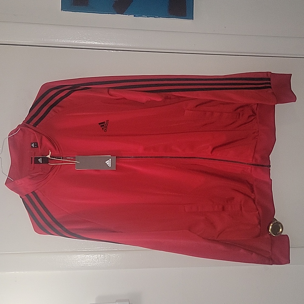 Adidas The Essential 3 Stripes Tricot Track Jacket Xl